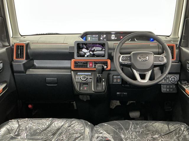 タントファンクロスターボリミテッド　ＥＴＣ　クルコン　両側電動１年保証　ＥＴＣ　両側電動スライドドア　アダプティブクルーズコントロール　前席シートヒーター　前後コーナーセンサー　オートブレーキホールド　電子パーキング　１５インチ純正アルミホイール　ルーフレール（兵庫県）の中古車