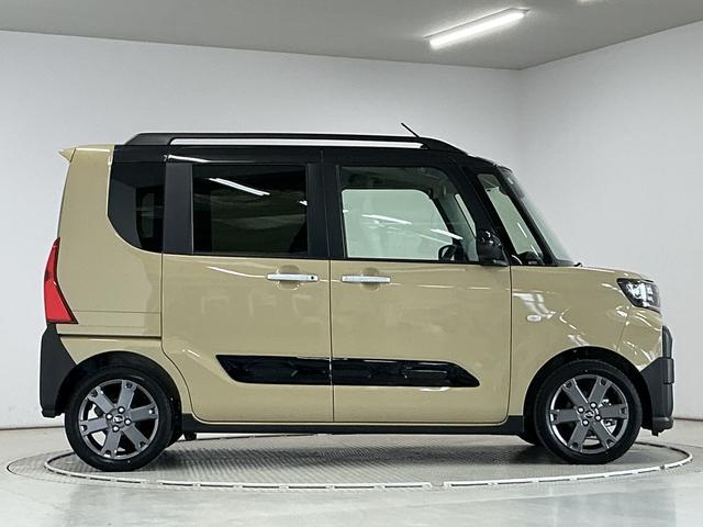 タントファンクロスターボリミテッド　ＥＴＣ　クルコン　両側電動１年保証　ＥＴＣ　両側電動スライドドア　アダプティブクルーズコントロール　前席シートヒーター　前後コーナーセンサー　オートブレーキホールド　電子パーキング　１５インチ純正アルミホイール　ルーフレール（兵庫県）の中古車