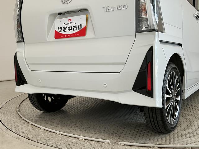 タントカスタムＲＳ　ターボ　ワンオーナー　両側電動スライドドア１年保証　ワンオーナー　シートヒーター　両側電動スライドドア　前後コーナーセンサー　１５インチ純正アルミホイール　オートハイビーム　ＬＥＤヘッドライト　オートブレーキホールド　電子パーキング（兵庫県）の中古車
