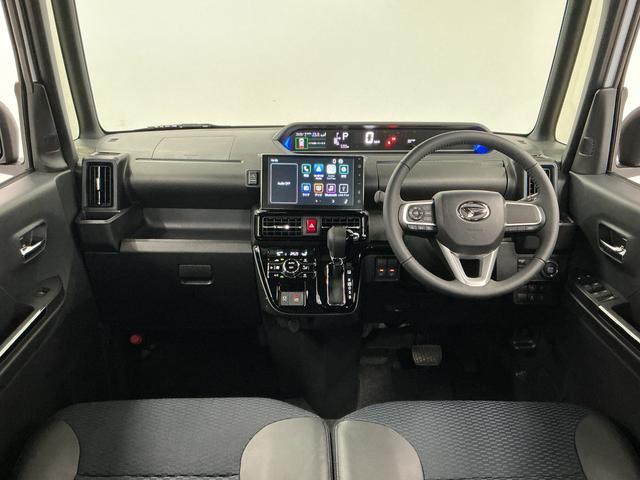 タントカスタムＲＳ　ターボ　９インチディスプレイオーディオ　ＵＳＢ１年保証　９インチディスプレイオーディオ　パノラマモニター　両側電動スライドドア　前後コーナーセンサー　前席シートヒーター　Ｂｌｕｅｔｏｏｔｈ　オートブレーキホールド　１５インチ純正アルミホイール（兵庫県）の中古車