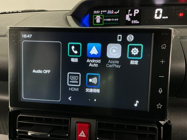 タントカスタムＲＳ　ターボ　９インチディスプレイオーディオ　ＵＳＢ１年保証　９インチディスプレイオーディオ　パノラマモニター　両側電動スライドドア　前後コーナーセンサー　前席シートヒーター　Ｂｌｕｅｔｏｏｔｈ　オートブレーキホールド　１５インチ純正アルミホイール（兵庫県）の中古車