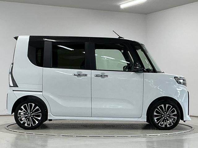 タントカスタムＲＳ　ターボ　９インチディスプレイオーディオ　ＵＳＢ１年保証　９インチディスプレイオーディオ　パノラマモニター　両側電動スライドドア　前後コーナーセンサー　前席シートヒーター　Ｂｌｕｅｔｏｏｔｈ　オートブレーキホールド　１５インチ純正アルミホイール（兵庫県）の中古車