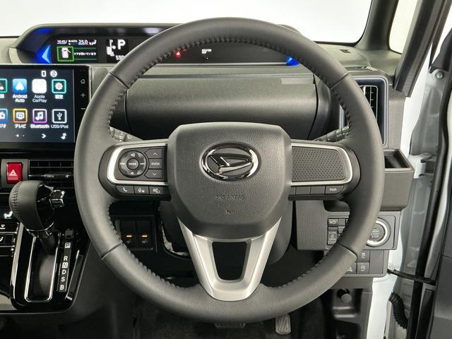 タントカスタムＲＳ　ターボ　９インチディスプレイオーディオ　ＵＳＢ１年保証　９インチディスプレイオーディオ　パノラマモニター　両側電動スライドドア　前後コーナーセンサー　前席シートヒーター　Ｂｌｕｅｔｏｏｔｈ　オートブレーキホールド　１５インチ純正アルミホイール（兵庫県）の中古車