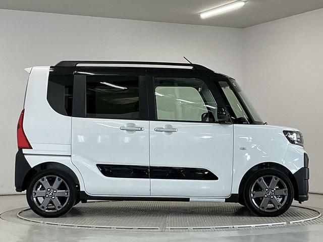 タントファンクロスターボ　両側電動スライド　前後コーナーセンサー走行無制限１年保証　両側電動スライドドア　前後コーナーセンサー　シートヒーター　ルーフレール　オートハイビーム　ＬＥＤヘッドライト　オートブレーキホールド　スマートキー　１５インチ純正アルミホイール（兵庫県）の中古車