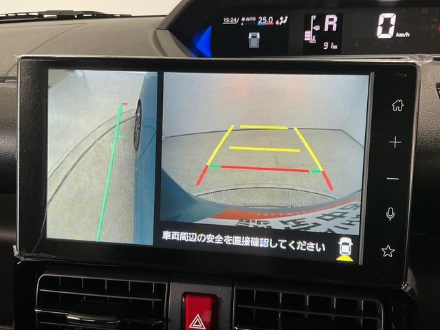 タントカスタムＲＳ　ターボ　９インチディスプレイオーディオ　ＵＳＢ１年保証　９インチディスプレイオーディオ　パノラマモニター　両側電動スライドドア　前後コーナーセンサー　前席シートヒーター　Ｂｌｕｅｔｏｏｔｈ　オートブレーキホールド　１５インチ純正アルミホイール（兵庫県）の中古車