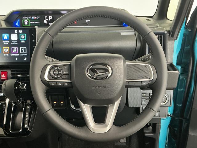 タントカスタムＲＳ　ターボ　９インチディスプレイオーディオ　ＵＳＢ１年保証　９インチディスプレイオーディオ　パノラマモニター　両側電動スライドドア　前後コーナーセンサー　前席シートヒーター　Ｂｌｕｅｔｏｏｔｈ　オートブレーキホールド　１５インチ純正アルミホイール（兵庫県）の中古車