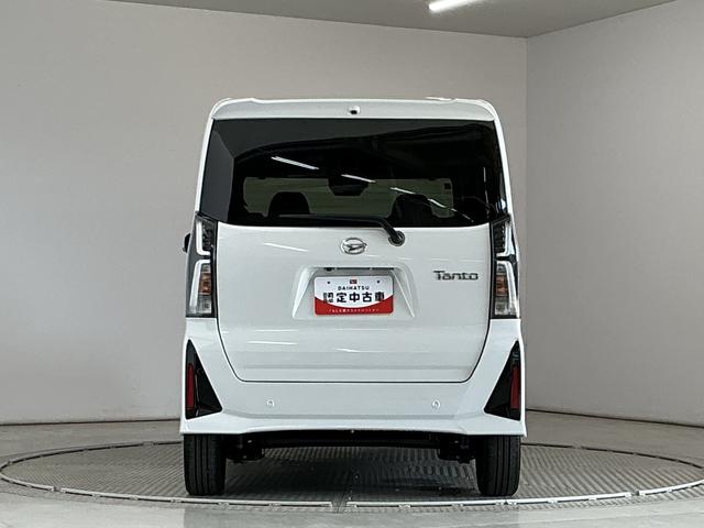 タントカスタムＲＳ　ターボ　両側電動スライドドア　コーナーセンサー走行無制限１年保証　両側電動スライドドア　前後コーナーセンサー　前席シートヒーター　オートハイビーム　ＬＥＤヘッドライト　オートブレーキホールド　プッシュスタート　１５インチ純正アルミホイール（兵庫県）の中古車