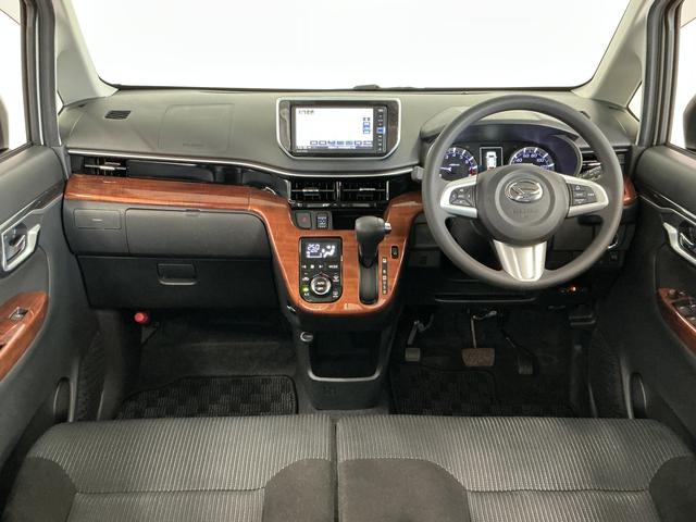 ムーヴカスタム XリミテッドII SAIII 1オーナー ナビTV1年保証 ワンオーナー ナビTV ETC パノラマモニター 運転席シートヒーター USB接続 Bluetooth オートハイビーム LEDヘッドライト 木目調パネル 14インチ純正アルミホイール(兵庫県)の中古車