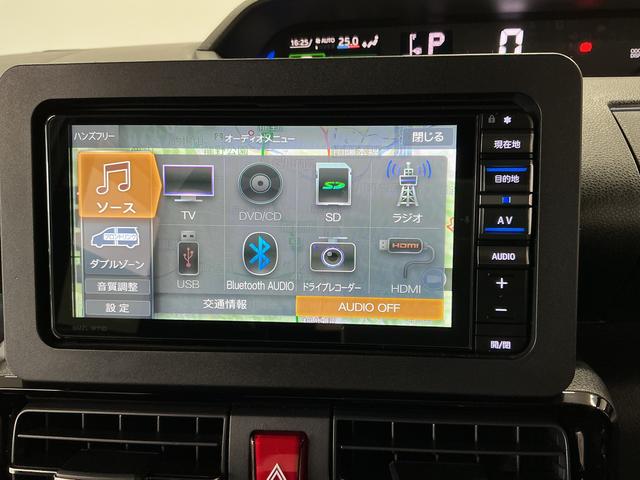 タントカスタムＸセレクション　ワンオーナー　ＢＳＭ　ナビ　ドラレコワンオーナー　ナビ　ＥＴＣ　バックカメラ　ドラレコ　ブラインドスポットモニター　両側電動スライドドア　前席シートヒーター　前後コーナーセンサー　Ｂｌｕｅｔｏｏｔｈ　ＵＳＢ　１４インチ純正アルミホイール（兵庫県）の中古車