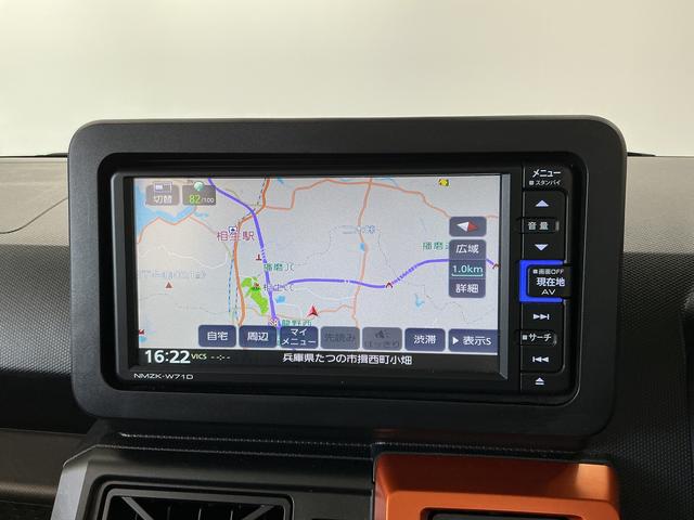 タフトＧ　ナビ　ＥＴＣ　バックカメラ　Ｂｌｕｅｔｏｏｔｈ　フルセグ１年保証　ナビＴＶ　ＥＴＣ　バックカメラ　Ｂｌｕｅｔｏｏｔｈ　ＵＳＢ接続　ＤＶＤ再生　前後コーナーセンサー　前席シートヒーター　オートハイビーム　１５インチ純正アルミホイール　オートブレーキホールド（兵庫県）の中古車