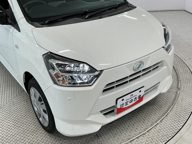 ミライースＸ　ＳＡIII　ワンオーナー　雹害車両　前後コーナーセンサー走行無制限１年保証　前後コーナーセンサー　ワンオーナー　雹害車両　ＬＥＤヘッドライト　電動格納ドアミラー　オートハイビーム　横滑り防止装置　オートライト　アイドリングストップ　キーレスエントリー（兵庫県）の中古車