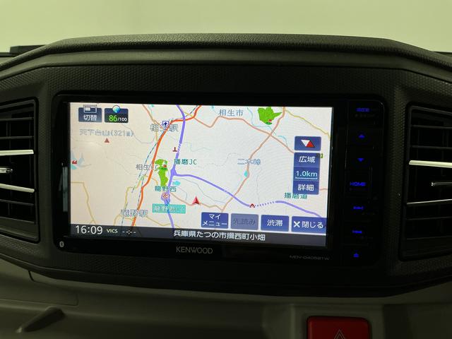 ミライースG SAIII ナビTV コーナーセンサー シートヒーター走行無制限1年保証 前後コーナーセンサー ナビTV 前席シートヒーター DVD USB接続 Bluetooth オートハイビーム LEDヘッドライト プッシュスタート 14インチ純正アルミホイール(兵庫県)の中古車