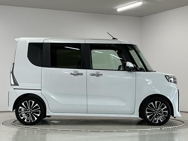 タントカスタムＲＳ　ターボ　両側電動スライドドア　コーナーセンサー走行無制限１年保証　両側電動スライドドア　前後コーナーセンサー　前席シートヒーター　オートハイビーム　ＬＥＤヘッドライト　オートブレーキホールド　プッシュスタート　１５インチ純正アルミホイール（兵庫県）の中古車