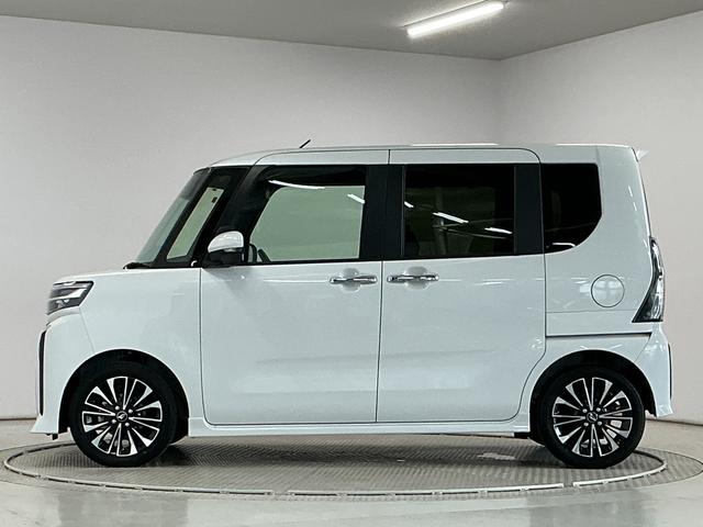タントカスタムＲＳ　ターボ　両側電動スライドドア　コーナーセンサー走行無制限１年保証　両側電動スライドドア　前後コーナーセンサー　前席シートヒーター　オートハイビーム　ＬＥＤヘッドライト　オートブレーキホールド　プッシュスタート　１５インチ純正アルミホイール（兵庫県）の中古車