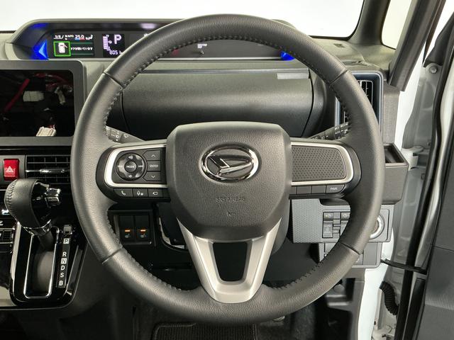 タントカスタムＲＳ　ターボ　両側電動スライドドア　コーナーセンサー走行無制限１年保証　両側電動スライドドア　前後コーナーセンサー　前席シートヒーター　オートハイビーム　ＬＥＤヘッドライト　オートブレーキホールド　プッシュスタート　１５インチ純正アルミホイール（兵庫県）の中古車