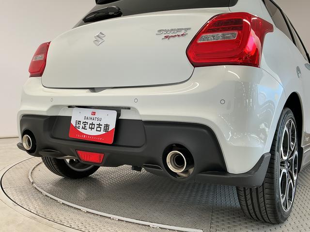 スイフトスポーツベースグレード　禁煙　１オーナー　ナビＴＶ　ＥＴＣ　クルコン１年保証　禁煙車　ワンオーナー　ＥＴＣ　ナビＴＶ　アダプティブクルーズコントロール　コーナーセンサー　シートヒーター　パドルシフト　ＤＶＤ　ＵＳＢ接続　Ｂｌｕｅｔｏｏｔｈ　１７インチアルミホイール（兵庫県）の中古車