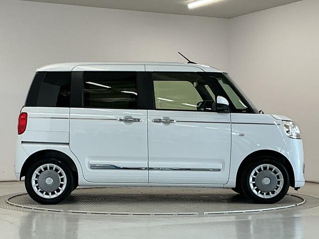ムーヴキャンバスセオリーＧ　雹害車両　両側電動スライドドア　コーナーセンサー雹害車両　１年保証　両側電動スライドドア　前後コーナーセンサー　前席シートヒーター　ホットカップホルダー　オートハイビーム　ＬＥＤヘッドライト　オートブレーキホールド　スマートキー　オートエアコン（兵庫県）の中古車