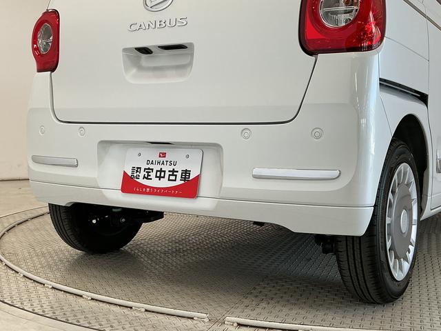 ムーヴキャンバスセオリーＧ　雹害車両　両側電動スライドドア　コーナーセンサー雹害車両　１年保証　両側電動スライドドア　前後コーナーセンサー　前席シートヒーター　ホットカップホルダー　オートハイビーム　ＬＥＤヘッドライト　オートブレーキホールド　スマートキー　オートエアコン（兵庫県）の中古車