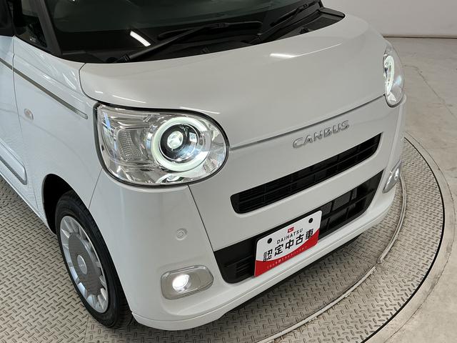 ムーヴキャンバスセオリーＧ　雹害車両　両側電動スライドドア　コーナーセンサー雹害車両　１年保証　両側電動スライドドア　前後コーナーセンサー　前席シートヒーター　ホットカップホルダー　オートハイビーム　ＬＥＤヘッドライト　オートブレーキホールド　スマートキー　オートエアコン（兵庫県）の中古車