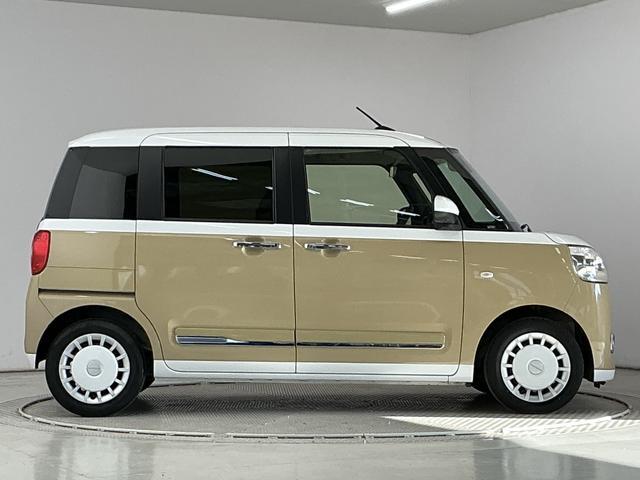 ムーヴキャンバスストライプスGターボ 1オーナー クルコン 両側電動スライド走行無制限1年保証 両側電動スライドドア ワンオーナー アダプティブクルーズコントロール 前後コーナーセンサー シートヒーター ホットカップホルダー オートハイビーム LEDヘッドライト スマートキー(兵庫県)の中古車