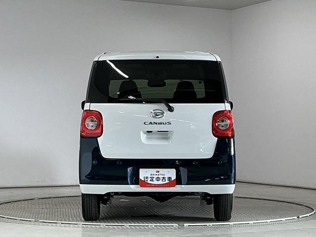 ムーヴキャンバスストライプスＧターボ　４ＷＤ　クルコン　両側電動スライドドア走行無制限１年保証　両側電動スライドドア　４ＷＤ　アダプティブクルーズコントロール　前後コーナーセンサー　シートヒーター　ホットカップホルダー　オートハイビーム　オートブレーキホールド　スマートキー（兵庫県）の中古車