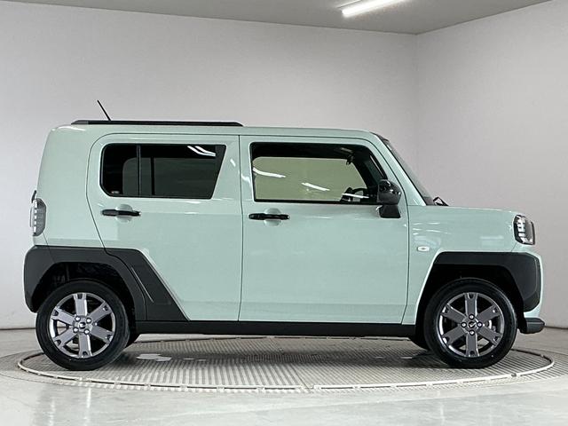 タフトGターボ ダーククロムベンチャー クルコン コーナーセンサー走行無制限1年保証 前後コーナーセンサー アダプティブクルーズコントロール シートヒーター オートハイビーム オートブレーキホールド スマートキー スカイフィールトップ 15インチ純正アルミホイール(兵庫県)の中古車