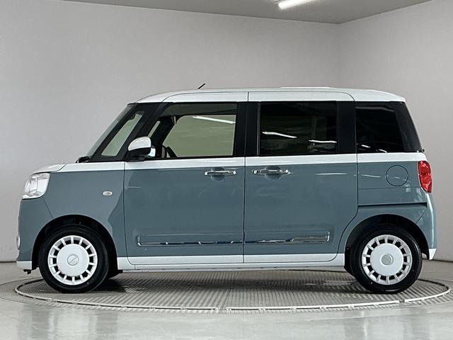 ムーヴキャンバスストライプスG 両側電動スライドドア 前後コーナーセンサー走行無制限1年保証 両側電動スライドドア 前後コーナーセンサー 前席シートヒーター ホットカップホルダー オートハイビーム LEDヘッドライト プッシュスタート 横滑り防止装置 オートエアコン(兵庫県)の中古車