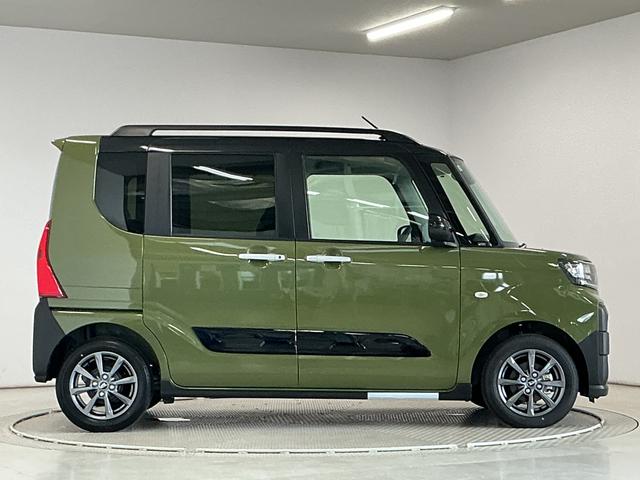 タントファンクロスターボ　両側電動スライド　前後コーナーセンサー走行無制限１年保証　両側電動スライドドア　前後コーナーセンサー　シートヒーター　ルーフレール　オートハイビーム　ＬＥＤヘッドライト　オートブレーキホールド　スマートキー　１４インチ純正アルミホイール（兵庫県）の中古車