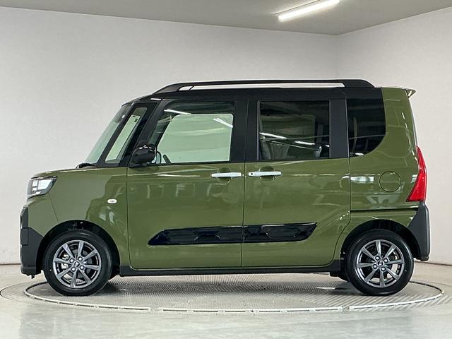 タントファンクロスターボ　両側電動スライド　前後コーナーセンサー走行無制限１年保証　両側電動スライドドア　前後コーナーセンサー　シートヒーター　ルーフレール　オートハイビーム　ＬＥＤヘッドライト　オートブレーキホールド　スマートキー　１４インチ純正アルミホイール（兵庫県）の中古車