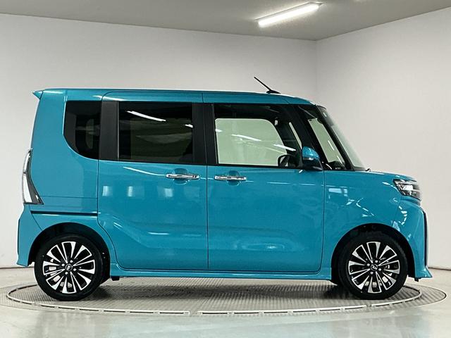 タントカスタムＲＳ　ターボ　両側電動スライドドア　コーナーセンサー走行無制限１年保証　両側電動スライドドア　前後コーナーセンサー　前席シートヒーター　オートハイビーム　ＬＥＤヘッドライト　オートブレーキホールド　プッシュスタート　１５インチ純正アルミホイール（兵庫県）の中古車