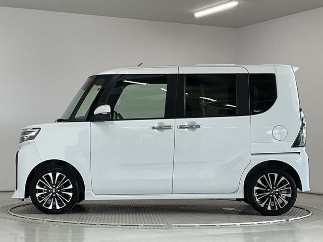 タントカスタムＲＳ　ターボ　両側電動スライドドア　コーナーセンサー走行無制限１年保証　両側電動スライドドア　前後コーナーセンサー　前席シートヒーター　オートハイビーム　ＬＥＤヘッドライト　オートブレーキホールド　プッシュスタート　１５インチ純正アルミホイール（兵庫県）の中古車