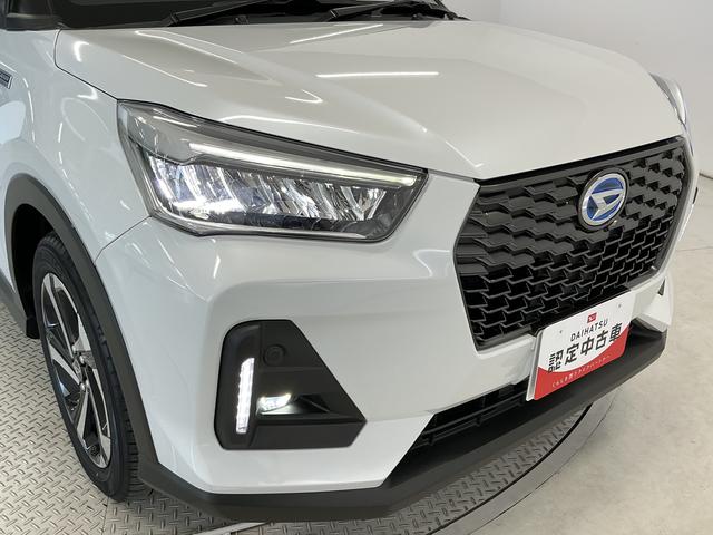 ロッキープレミアムＧ　ＨＥＶ　雹害車両　ワンオーナー　９インチナビ雹害車両　１年保証　ワンオーナー　ＥＴＣ　９インチナビＴＶ　ドラレコ　バックカメラ　アダプティブクルーズコントロール　前後コーナーセンサー　シートヒーター　ＵＳＢ接続　１７インチ純正アルミホイール（兵庫県）の中古車