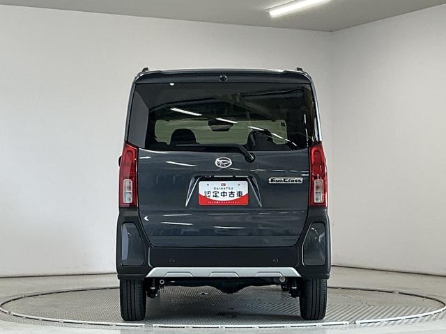 タントファンクロスターボ 4WD ワンオーナー 両側電動スライド走行無制限1年保証 両側電動スライドドア 4WD ワンオーナー 前後コーナーセンサー 前席シートヒーター ルーフレール オートハイビーム LEDヘッドライト スマートキー 15インチ純正アルミホイール(兵庫県)の中古車