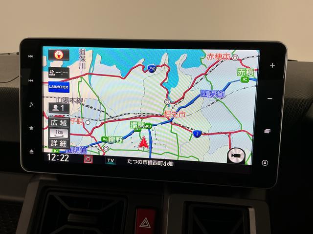 タフトＧターボ　クロムベンチャー　禁煙　ワンオーナー　ナビ　ＥＴＣ１年保証　禁煙車　ワンオーナー　ドラレコ　９インチナビＴＶ　ＥＴＣ　バックカメラ　アダプティブクルーズコントロール　コーナーセンサー　シートヒーター　スカイフィールトップ　１５インチ純正アルミホイール（兵庫県）の中古車