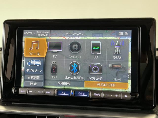 ロッキーX HEV 雹害車両 ワンオーナー 9インチナビ ドラレコ雹害車両 1年保証 ワンオーナー ETC 9インチナビTV ドラレコ バックカメラ 前後コーナーセンサー シートヒーター DVD USB接続 HDMI Bluetooth 16インチ純正アルミホイール(兵庫県)の中古車