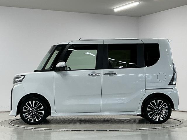 タントカスタムＲＳ　ターボ　ワンオーナー　両側電動スライドドア走行無制限１年保証　両側電動スライドドア　ワンオーナー　前後コーナーセンサー　シートヒーター　オートハイビーム　ＬＥＤヘッドライト　オートブレーキホールド　スマートキー　１５インチ純正アルミホイール（兵庫県）の中古車