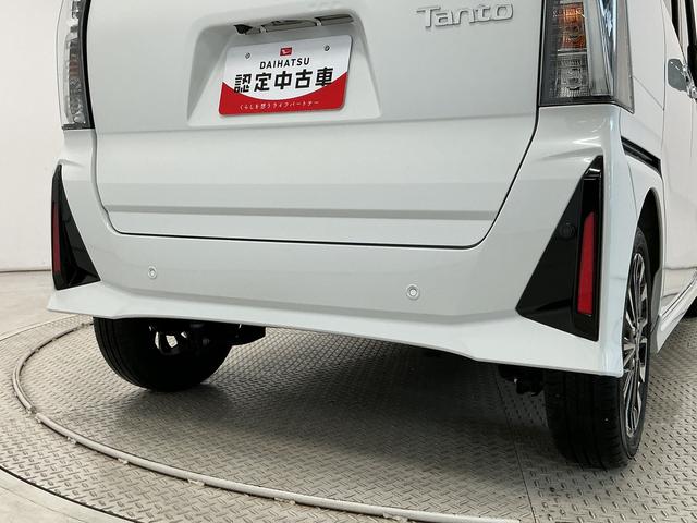 タントカスタムＲＳ　ターボ　ワンオーナー　両側電動スライドドア走行無制限１年保証　両側電動スライドドア　ワンオーナー　前後コーナーセンサー　シートヒーター　オートハイビーム　ＬＥＤヘッドライト　オートブレーキホールド　スマートキー　１５インチ純正アルミホイール（兵庫県）の中古車