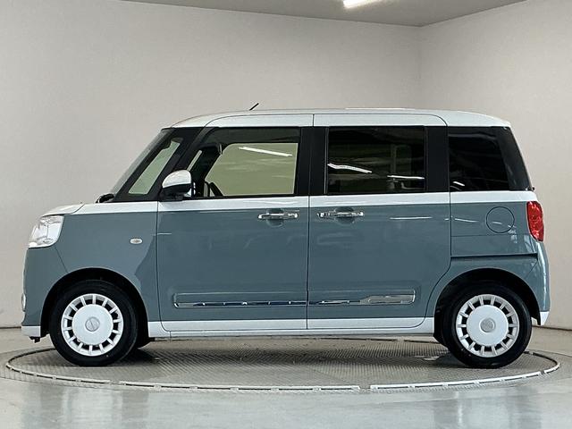 ムーヴキャンバスストライプスGターボ クルコン コーナーセンサー 両側電動走行無制限1年保証 両側電動スライドドア アダプティブクルーズコントロール 前後コーナーセンサー 前席シートヒーター ホットカップホルダー オートハイビーム LEDヘッドライト プッシュスタート(兵庫県)の中古車