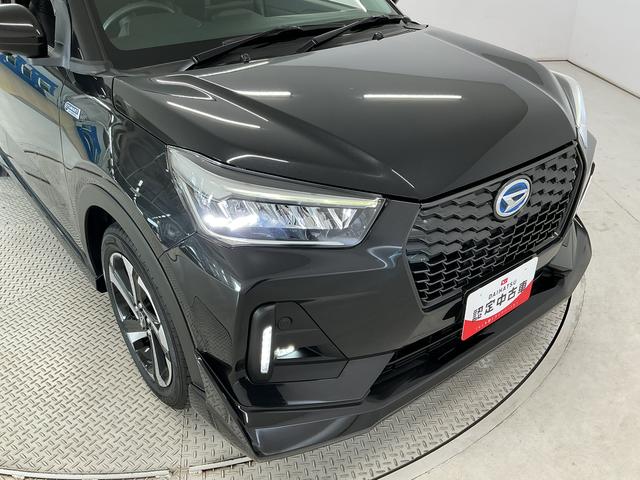 ロッキープレミアムG HEV 9インチディスプレイオーディオ ETC1年保証 9インチディスプレイオーディオ ドラレコ ETC パノラマモニター アダプティブクルーズコントロール 前後コーナーセンサー シートヒーター Bluetooth 17インチ純正アルミホイール(兵庫県)の中古車