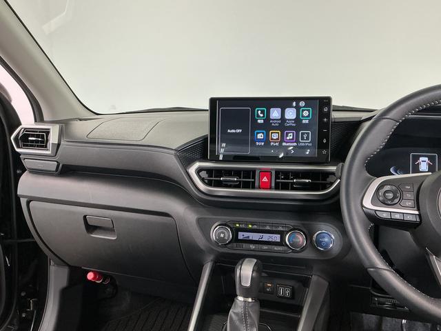 ロッキープレミアムG HEV 9インチディスプレイオーディオ ETC1年保証 9インチディスプレイオーディオ ドラレコ ETC パノラマモニター アダプティブクルーズコントロール 前後コーナーセンサー シートヒーター Bluetooth 17インチ純正アルミホイール(兵庫県)の中古車