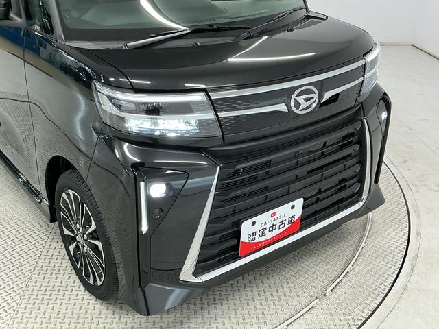 タントカスタムＲＳ　ターボ　ワンオーナー　両側電動スライドドア走行無制限１年保証　両側電動スライドドア　ワンオーナー　前後コーナーセンサー　シートヒーター　オートハイビーム　ＬＥＤヘッドライト　オートブレーキホールド　スマートキー　１５インチ純正アルミホイール（兵庫県）の中古車