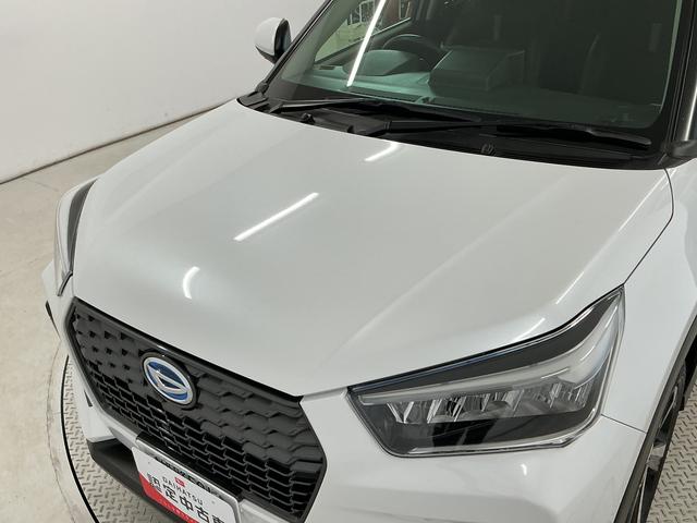 ロッキープレミアムG HEV 雹害車両 ワンオーナー 9インチナビ雹害車両 1年保証 ワンオーナー ETC 9インチナビTV ドラレコ パノラマモニター アダプティブクルーズコントロール 前後コーナーセンサー ブラインドスポットモニター 17インチ純正アルミホイール(兵庫県)の中古車