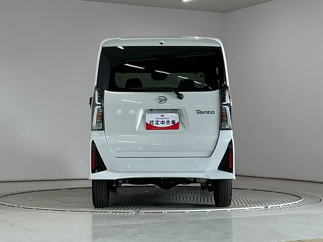 タントカスタムＲＳリミテッド　ターボ　４ＷＤ　ＥＴＣ　クルコン走行無制限１年保証　両側電動スライドドア　４ＷＤ　ＥＴＣ　アダプティブクルーズコントロール　前後コーナーセンサー　シートヒーター　オートハイビーム　ＬＥＤヘッドライト　１５インチ純正アルミホイール（兵庫県）の中古車