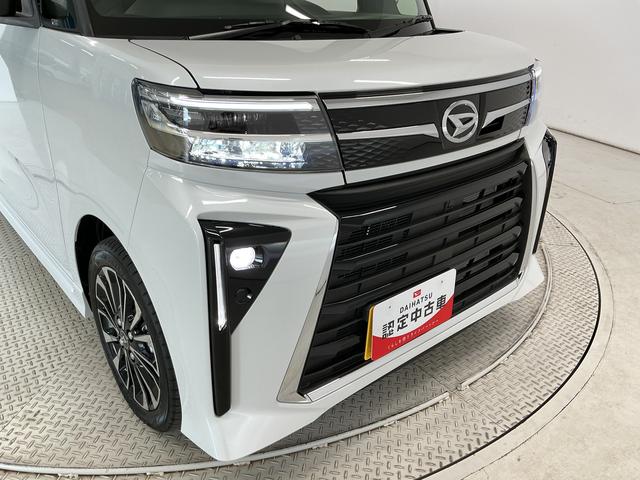 タントカスタムＲＳ　ターボ　９インチディスプレイオーディオ　ＵＳＢ１年保証　９インチディスプレイオーディオ　バックカメラ　両側電動スライドドア　前後コーナーセンサー　前席シートヒーター　ＵＳＢ接続　Ｂｌｕｅｔｏｏｔｈ　オートハイビーム　１５インチ純正アルミホイール（兵庫県）の中古車