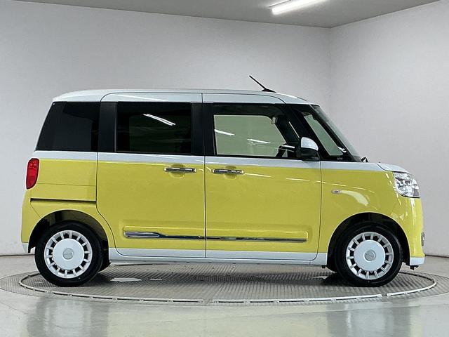 ムーヴキャンバスストライプスＧターボ　クルコン　コーナーセンサー　両側電動走行無制限１年保証　両側電動スライドドア　アダプティブクルーズコントロール　前後コーナーセンサー　前席シートヒーター　ホットカップホルダー　オートハイビーム　ＬＥＤヘッドライト　オートブレーキホールド（兵庫県）の中古車