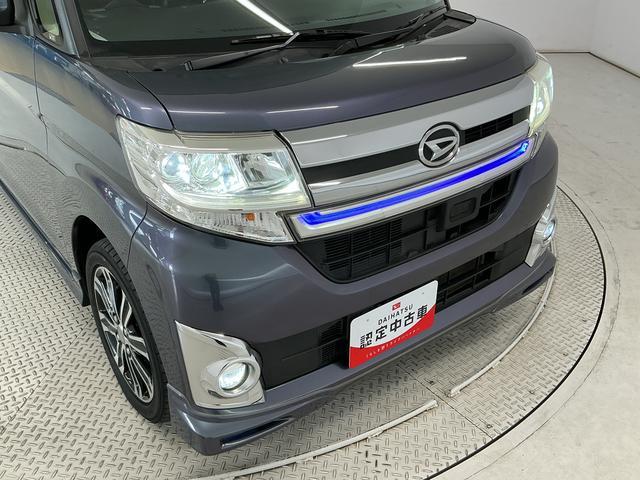 タントカスタムRS トップエディションSAII ターボ 雹害車両雹害車両 1年保証 禁煙車 ワンオーナー 後席モニター 8インチナビ 前後ドラレコ ETC デジタルインナーミラー 両側電動スライドドア USB接続 Bluetooth 15インチ純正アルミホイール(兵庫県)の中古車