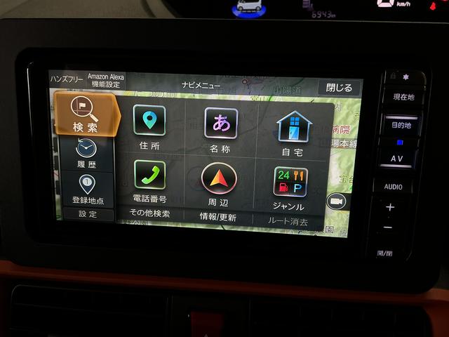 タントファンクロスターボ　禁煙　ナビＴＶ　ＥＴＣ　パノラマモニター１年保証　禁煙車　ナビ　パノラマモニター　ドラレコ　ＥＴＣ　両側電動スライドドア　前後コーナーセンサー　前席シートヒーター　ルーフレール　ＴＶ　ＵＳＢ　Ｂｌｕｅｔｏｏｔｈ　１５インチ純正アルミホイール（兵庫県）の中古車