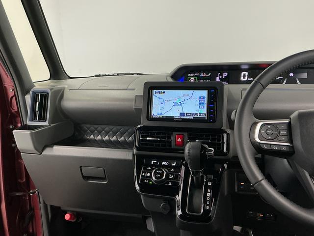 タントカスタムRSセレクション ターボ 雹害車両 ナビTV ETC雹害車両 1年保証 両側電動スライドドア ナビTV ETC パノラマモニター アダプティブクルーズコントロール 前後コーナーセンサー シートヒーター Bluetooth 15インチ純正アルミホイール(兵庫県)の中古車