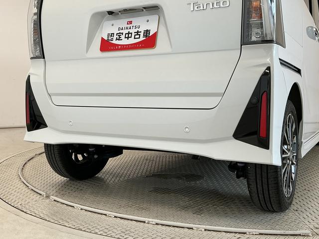 タントカスタムＲＳ　ターボ　ワンオーナー　両側電動スライドドア走行無制限１年保証　両側電動スライドドア　ワンオーナー　前後コーナーセンサー　シートヒーター　オートハイビーム　ＬＥＤヘッドライト　オートブレーキホールド　スマートキー　１５インチ純正アルミホイール（兵庫県）の中古車