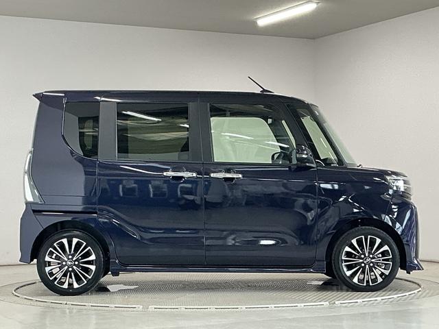 タントカスタムＲＳ　ターボ　両側電動スライドドア　コーナーセンサー走行無制限１年保証　両側電動スライドドア　前後コーナーセンサー　前席シートヒーター　オートハイビーム　ＬＥＤヘッドライト　プッシュスタート　オートブレーキホールド　１５インチ純正アルミホイール（兵庫県）の中古車